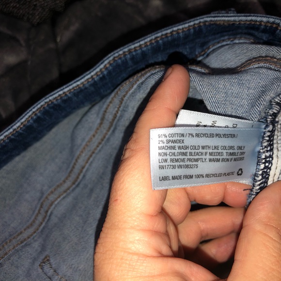 Ava&Viv 20w high rise button up jeans skinny leg - Picture 3 of 6